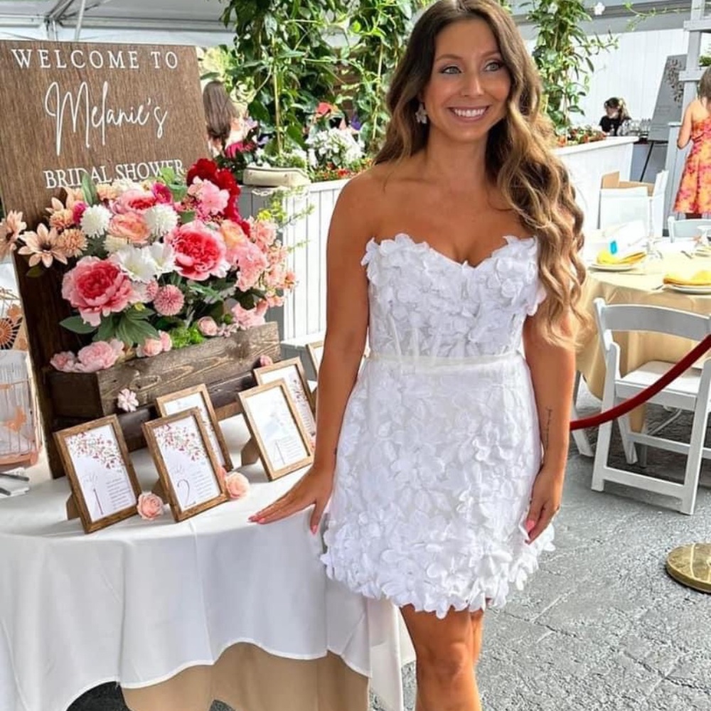 Bridal shower dress